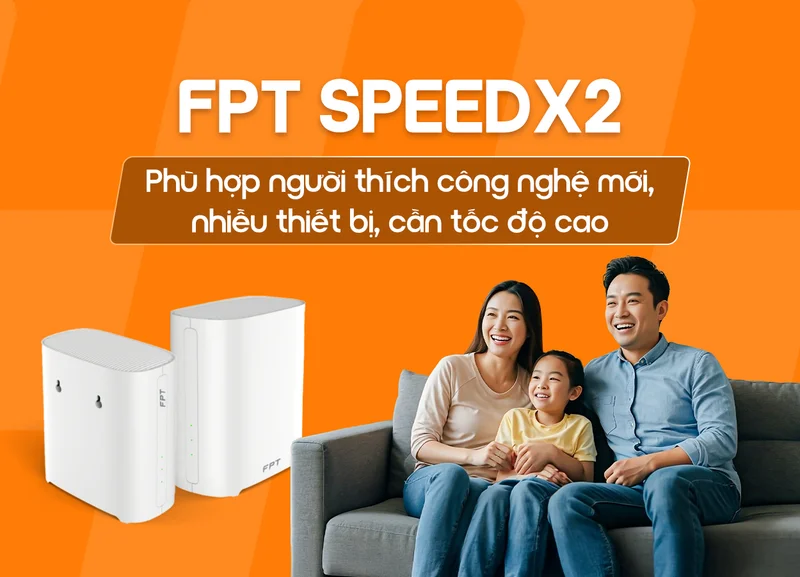 SpeedX1 F1 (Kèm Mesh Wi-Fi 7)